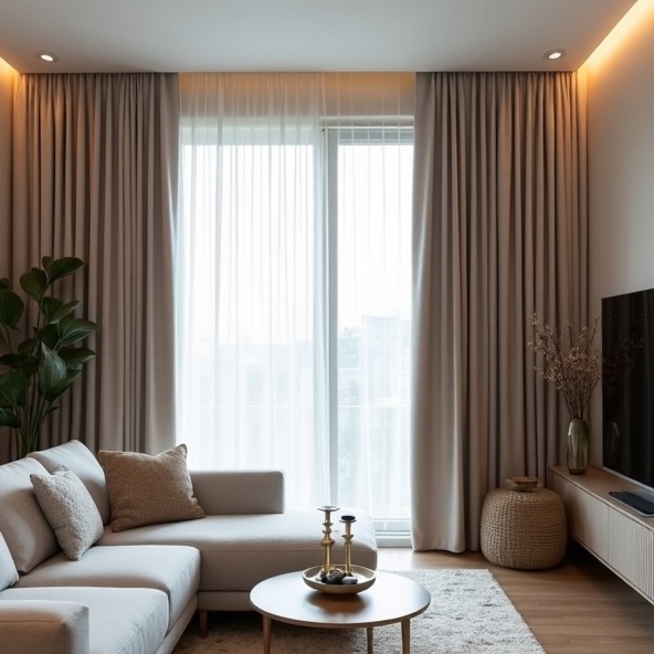 Eatons Hill Residential Curtain Cleaning Results